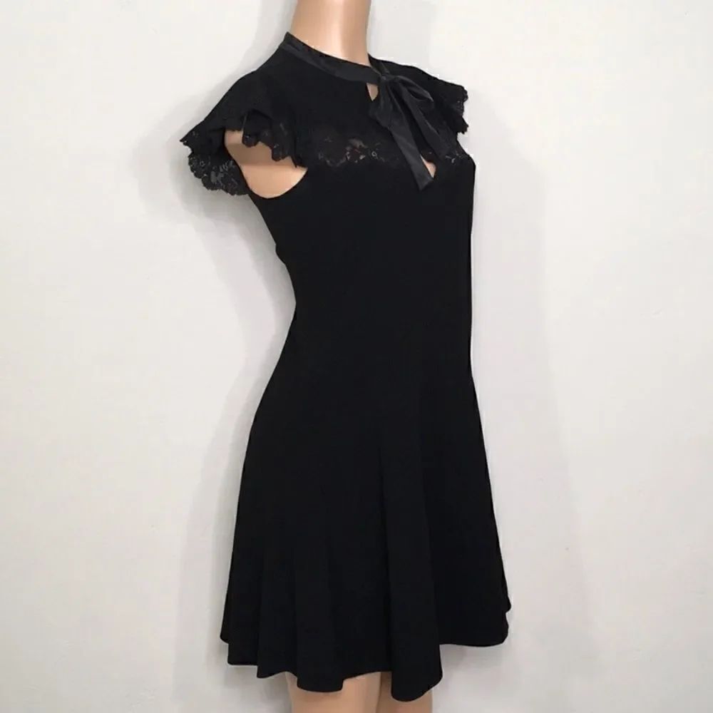 Rebecca Taylor black dress. New - Picture 9 of 15